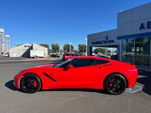 Used 2017 Chevrolet Corvette Stingray Coupe w/ Carbon Flash Badge Package RWD image 11