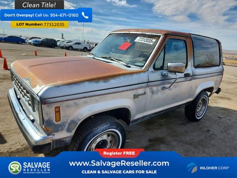 Used 1987 Ford Bronco II 4WD image 1