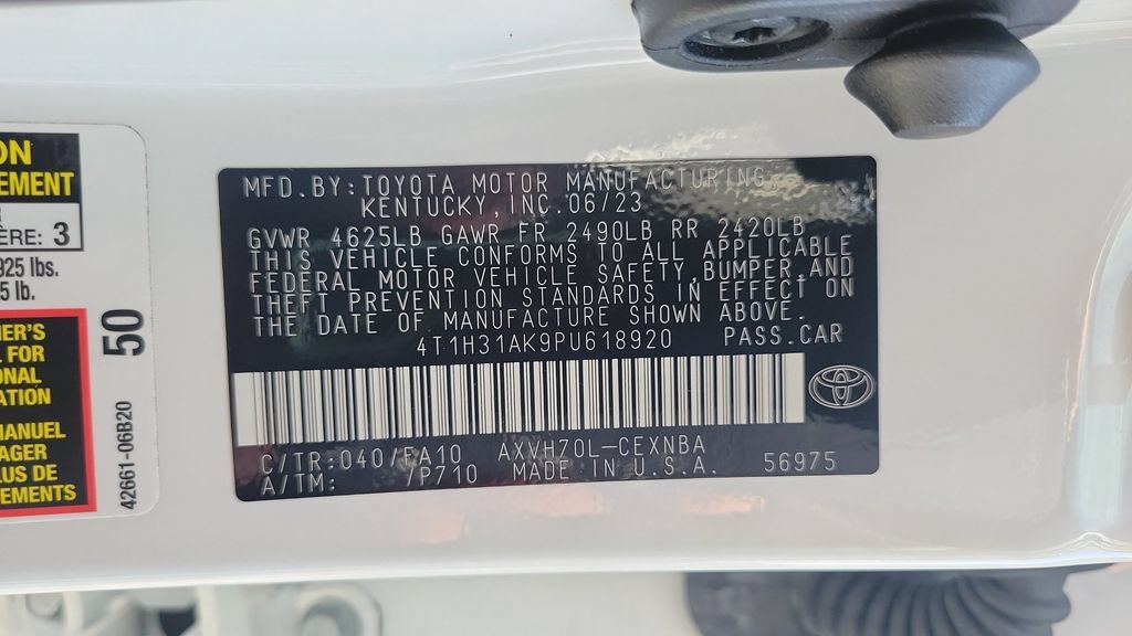 Certified 2023 Toyota Camry LE w/ Audio Upgrade Package FWD image 25