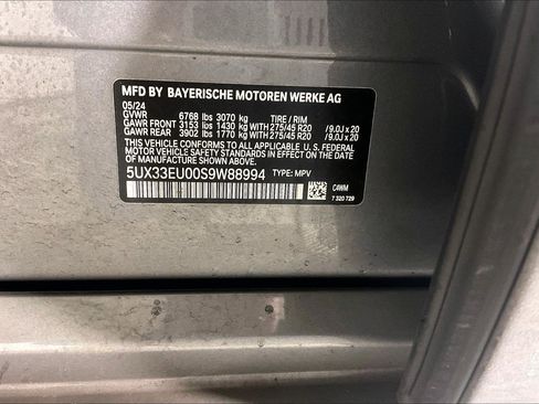 Certified 2025 BMW X5 M60i w/ Executive Package image 3