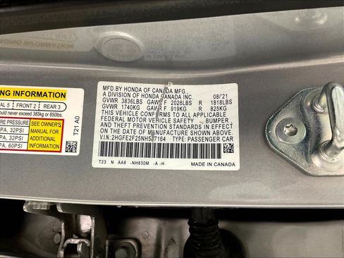 Used 2022 Honda Civic LX image 6