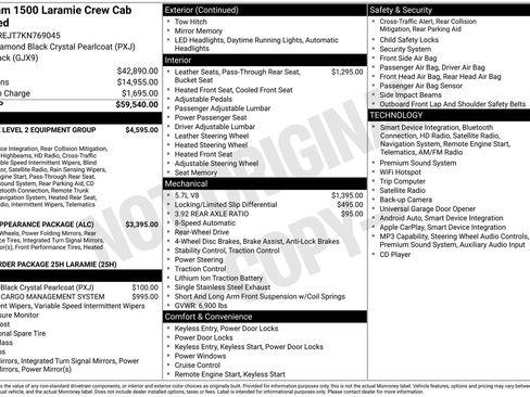Used 2019 RAM 1500 Laramie RWD image 42