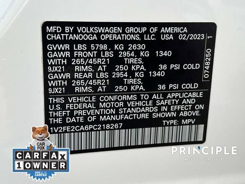Used 2023 Volkswagen Atlas Cross Sport SEL Premium R-Line AWD/4WD image 37
