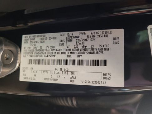 Used 2020 Ford Escape S FWD image 33