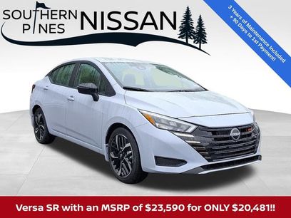 New 2025 Nissan Versa SR w/ Trunk Package