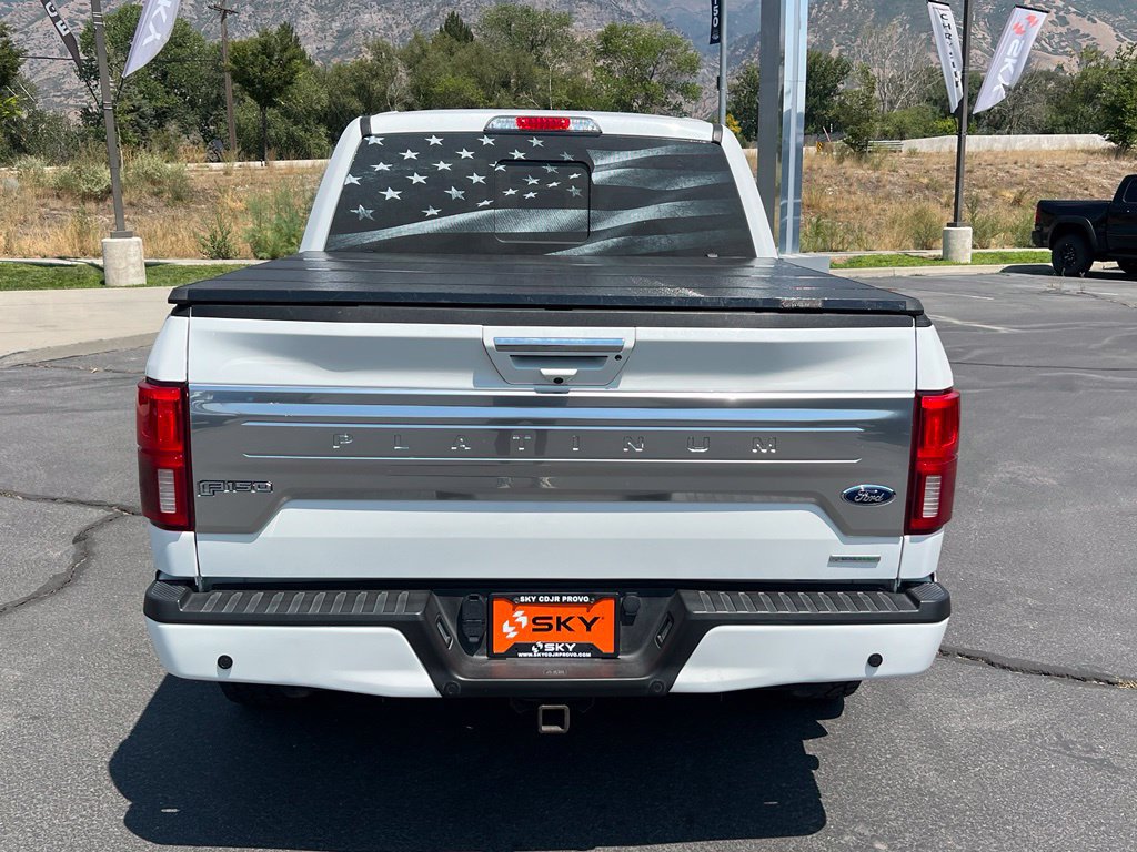 Used 2020 Ford F150 Platinum w/ Technology Package AWD/4WD image 10
