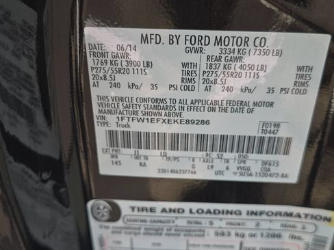 Used 2014 Ford F150 King Ranch w/ King Ranch Luxury Package AWD/4WD image 27