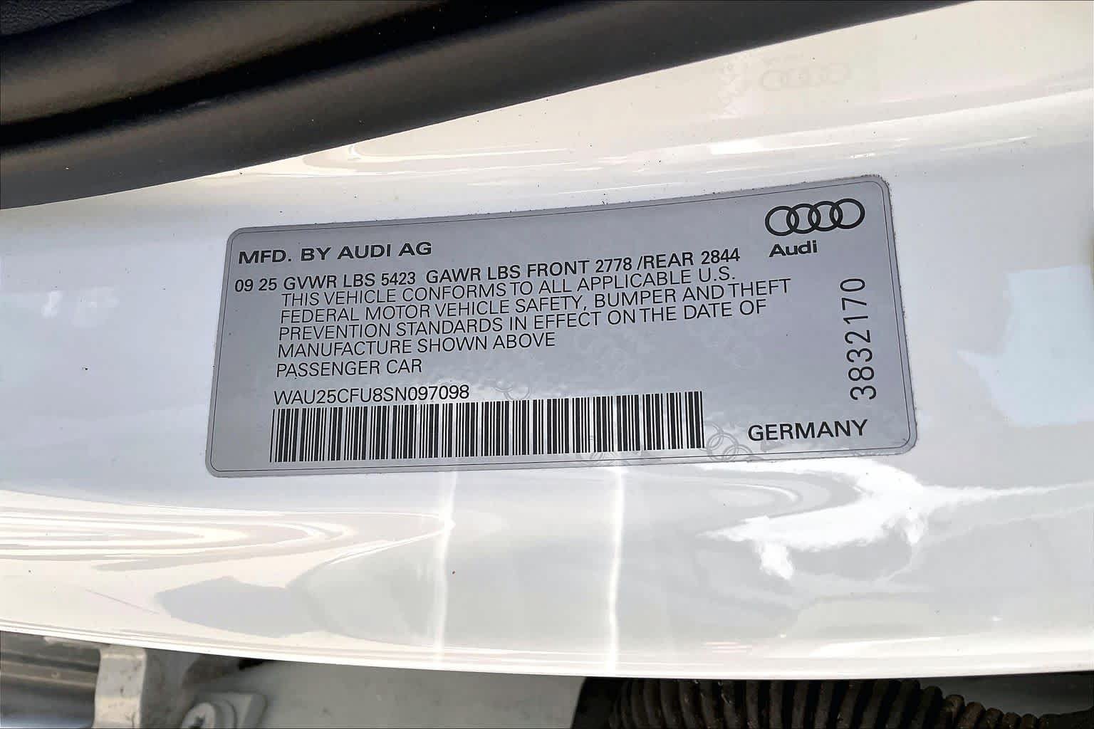 Used 2025 Audi S5 Premium Plus w/ Premium Plus Package AWD/4WD image 34