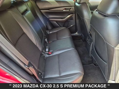 Certified 2023 MAZDA CX-30 AWD 2.5 S w/ Premium Package image 33