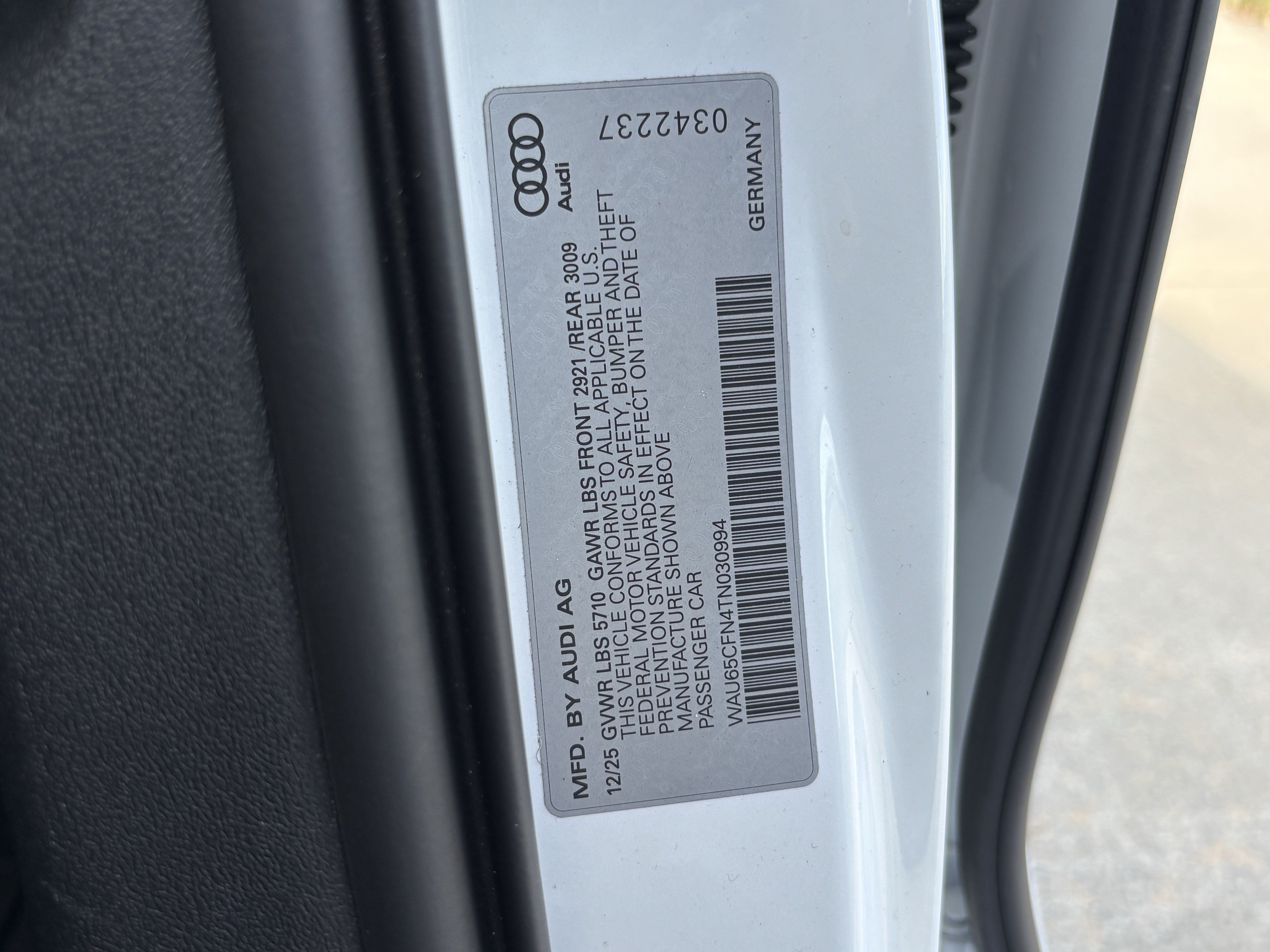 Certified 2026 Audi A6 Prestige AWD/4WD image 37
