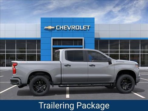 New 2026 Chevrolet Silverado 1500 Custom w/ Turbomax Blackout Package AWD/4WD image 5