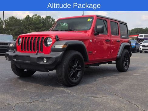 Used 2020 Jeep Wrangler Unlimited Sport AWD/4WD image 7
