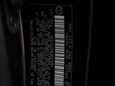 Used 2022 Lexus ES 350 Ultra Luxury image 26