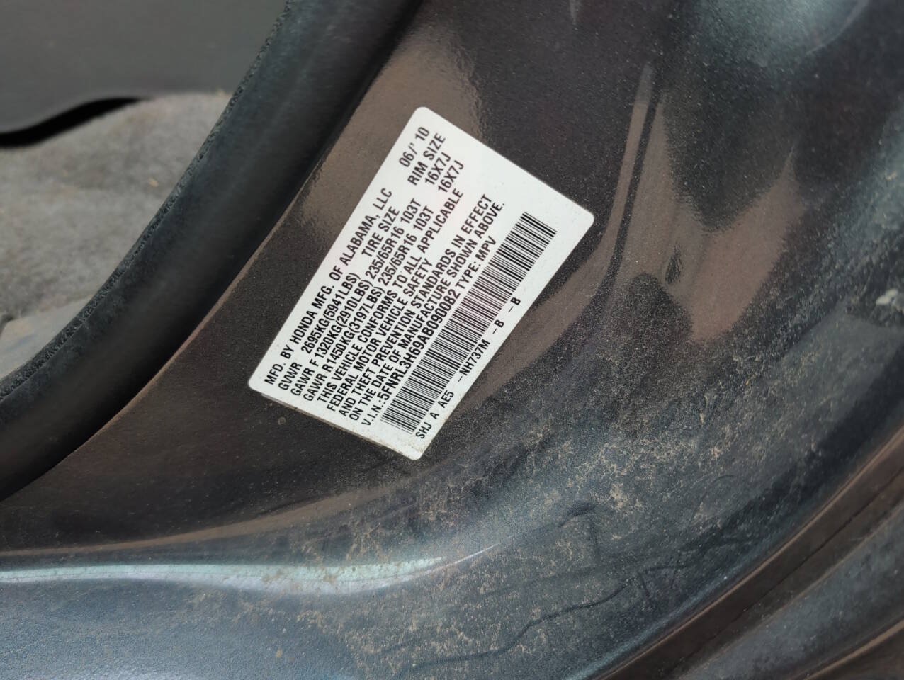 Used 2010 Honda Odyssey EX-L image 42