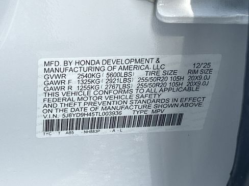 Used 2026 Acura MDX FWD w/ Technology Package image 36