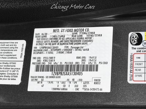 Used 2010 Ford Mustang Shelby GT500 image 46