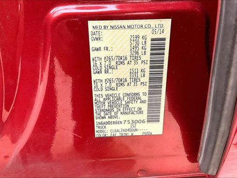 Used 2014 Nissan Frontier SV image 31