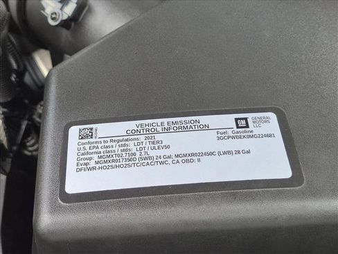 Used 2021 Chevrolet Silverado 1500 Custom RWD image 23