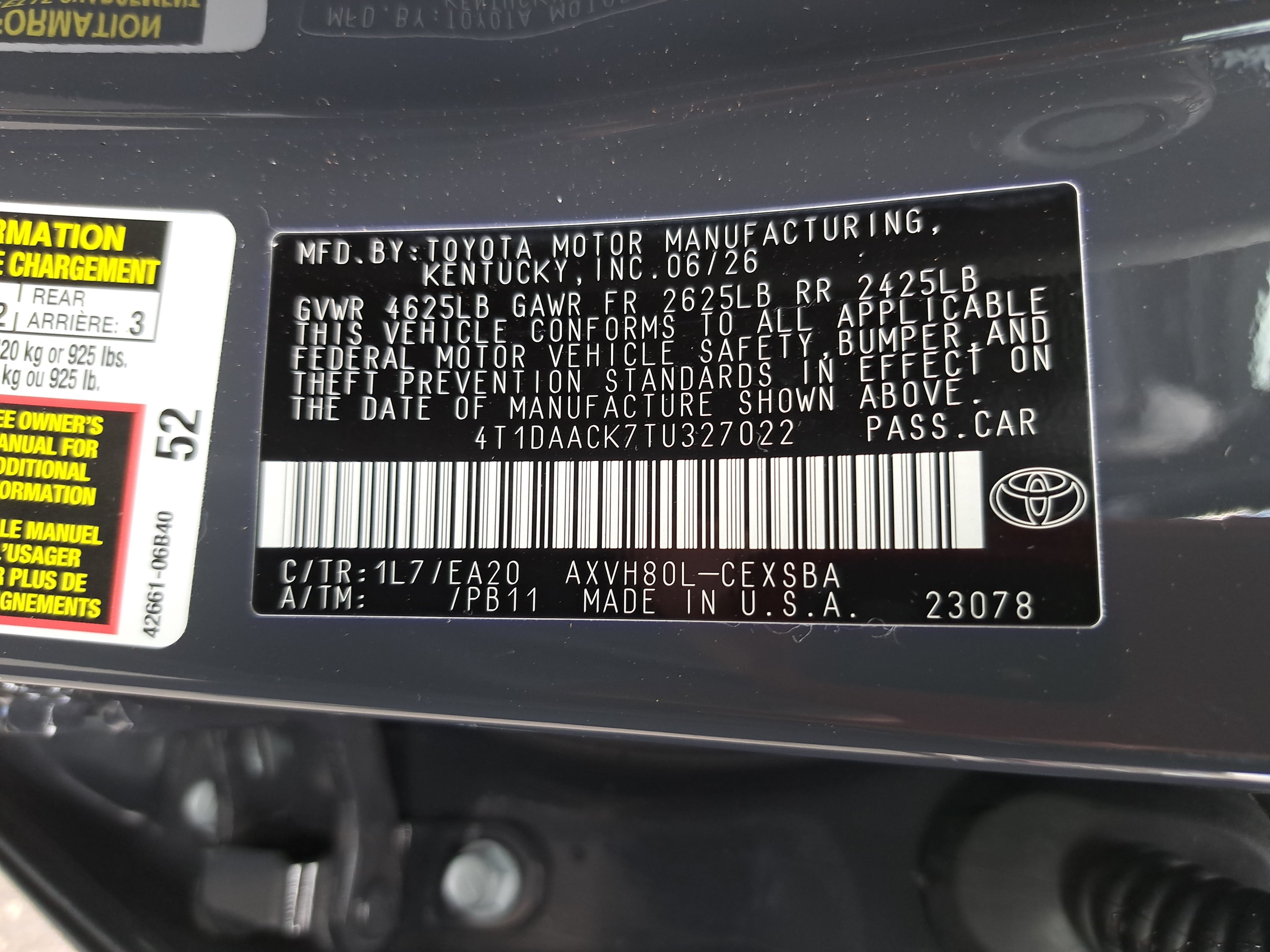Used 2026 Toyota Camry SE w/ Convenience Package FWD image 33