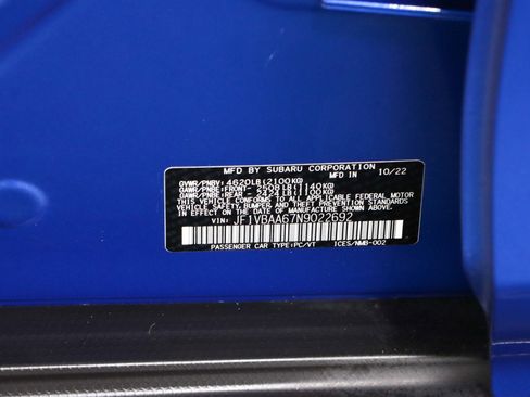 Used 2022 Subaru WRX AWD/4WD image 30