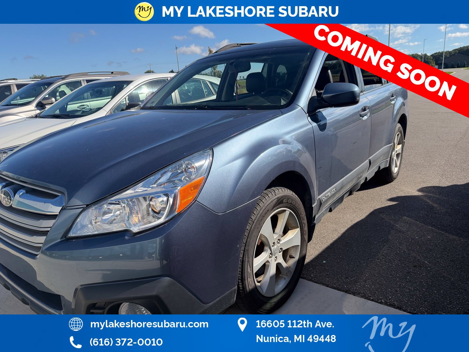 Used 2014 Subaru Outback 2.5i Limited w/ Moonroof Package AWD/4WD image 3