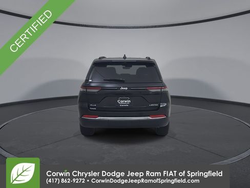 Certified 2025 Jeep Grand Cherokee Limited w/ Luxury Tech Group II AWD/4WD image 13