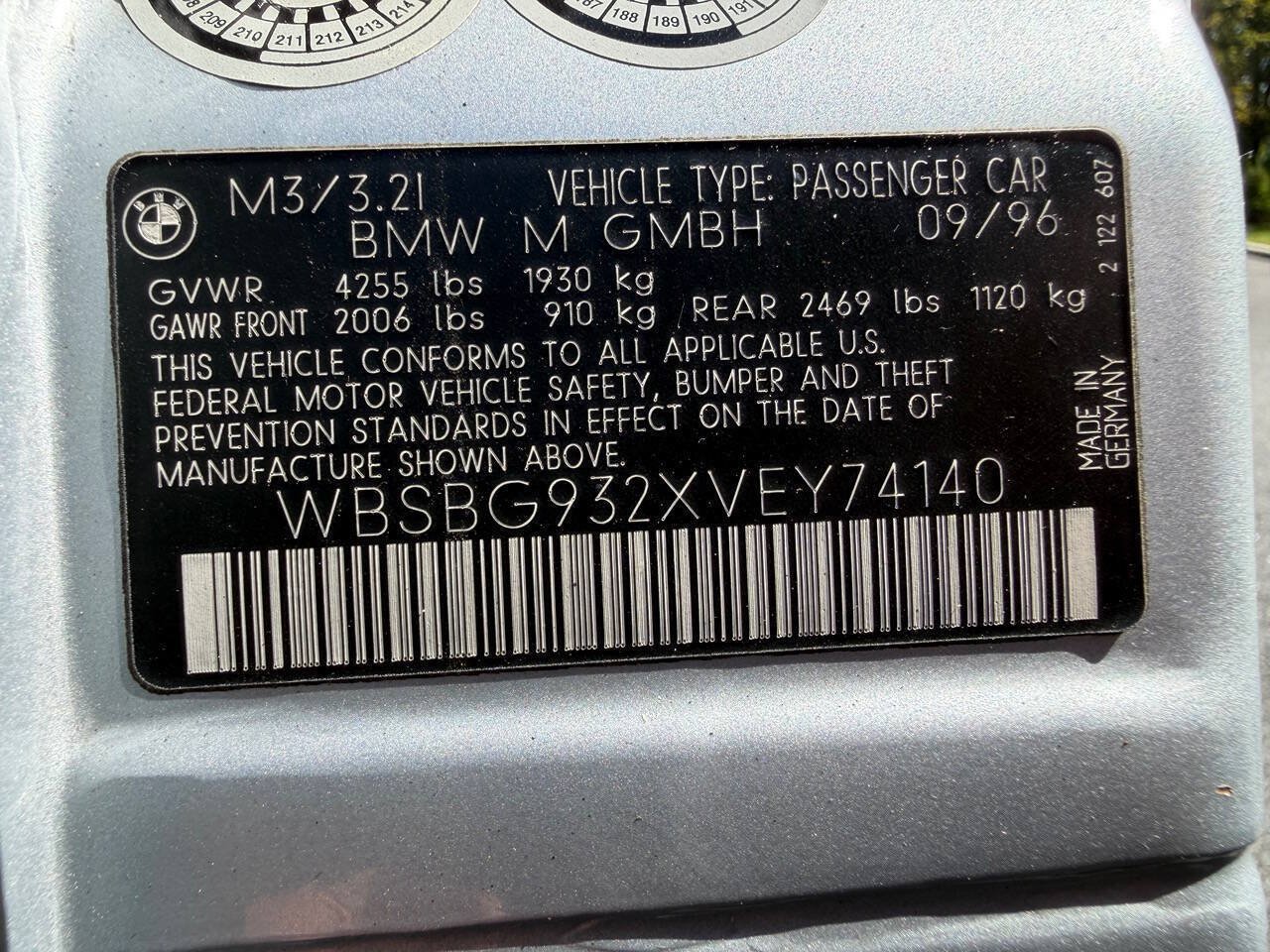 Used 1997 BMW M3 Coupe RWD image 19