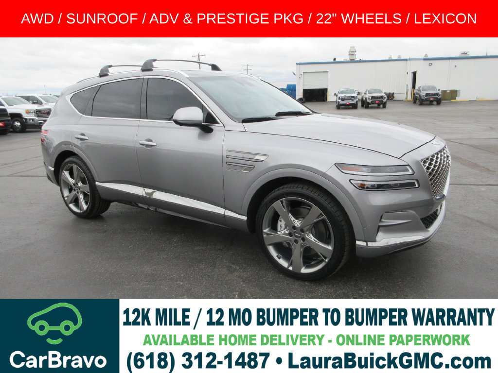 Used 2022 Genesis GV80 3.5T w/ Prestige Package 07 AWD/4WD image 1