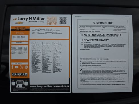 Used 2025 Chevrolet Trax LT w/ Driver Confidence Package FWD image 34