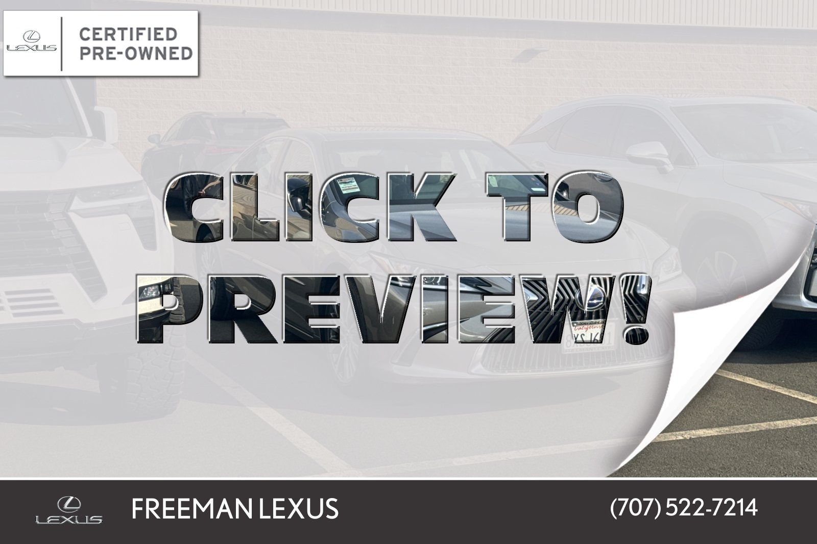 Used 2021 Lexus ES 300h w/ Premium Package FWD image 1