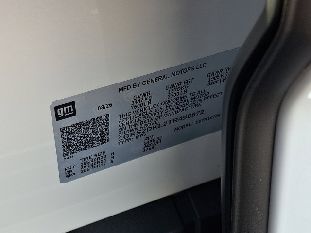 New 2026 GMC Yukon Denali w/ Sun & Power Step Package AWD/4WD image 18