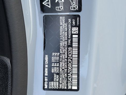 Used 2024 BMW M4 xDrive Competition w/ M Carbon Exterior Package image 38