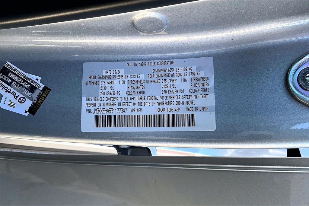 Certified 2024 MAZDA CX-90 Plug-In Hybrid w/ Premium Plus AWD/4WD image 17