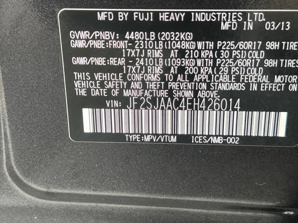 Used 2014 Subaru Forester 2.5i AWD/4WD image 16