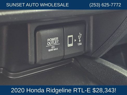 Used 2020 Honda Ridgeline RTL-E image 42