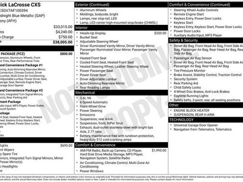 Used 2010 Buick LaCrosse CXS w/ Touring Package image 4