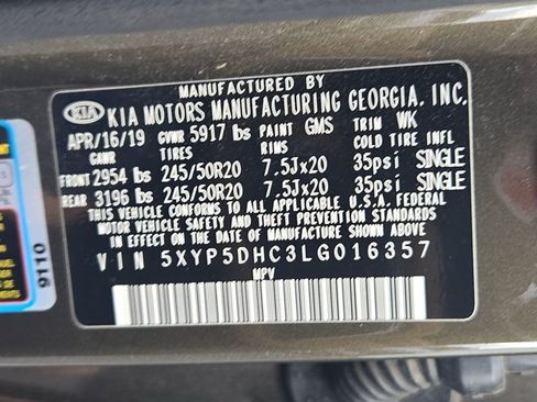 Used 2020 Kia Telluride SX w/ Towing Package AWD/4WD image 8