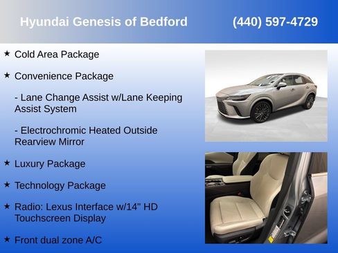 Used 2024 Lexus RX 350 AWD w/ Convenience Package image 7
