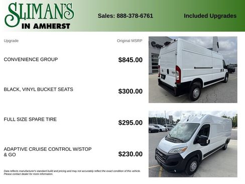 Used 2025 RAM ProMaster 2500 w/ Convenience Group FWD image 11