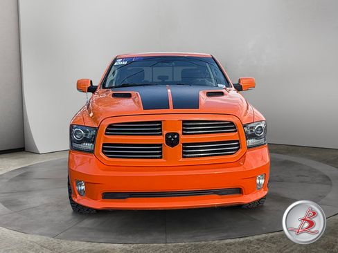 Used 2017 RAM 1500 Sport w/ Ignition Orange Sport Package image 2