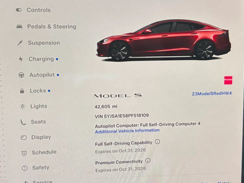 Used 2023 Tesla Model S Standard Range AWD/4WD image 10
