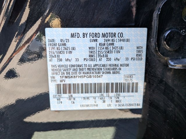 Used 2023 Ford Explorer Limited w/ Limited Technology Package AWD/4WD image 28