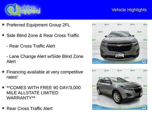 Used 2023 Chevrolet Equinox LT w/ LPO, Floor Liner Package AWD/4WD image 6