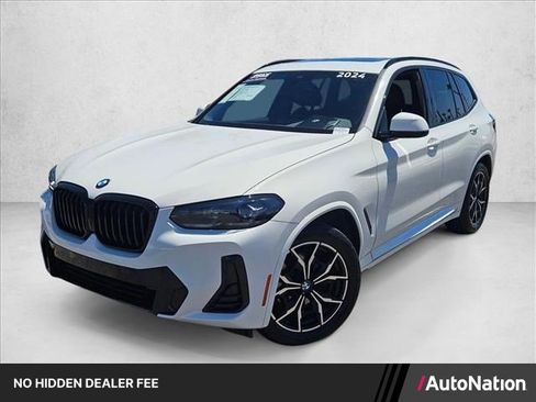 Certified 2024 BMW X3 xDrive30i w/ M Sport Package AWD/4WD image 1