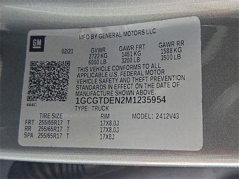 Certified 2021 Chevrolet Colorado Z71 image 33