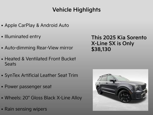 New 2025 Kia Sorento SX image 10