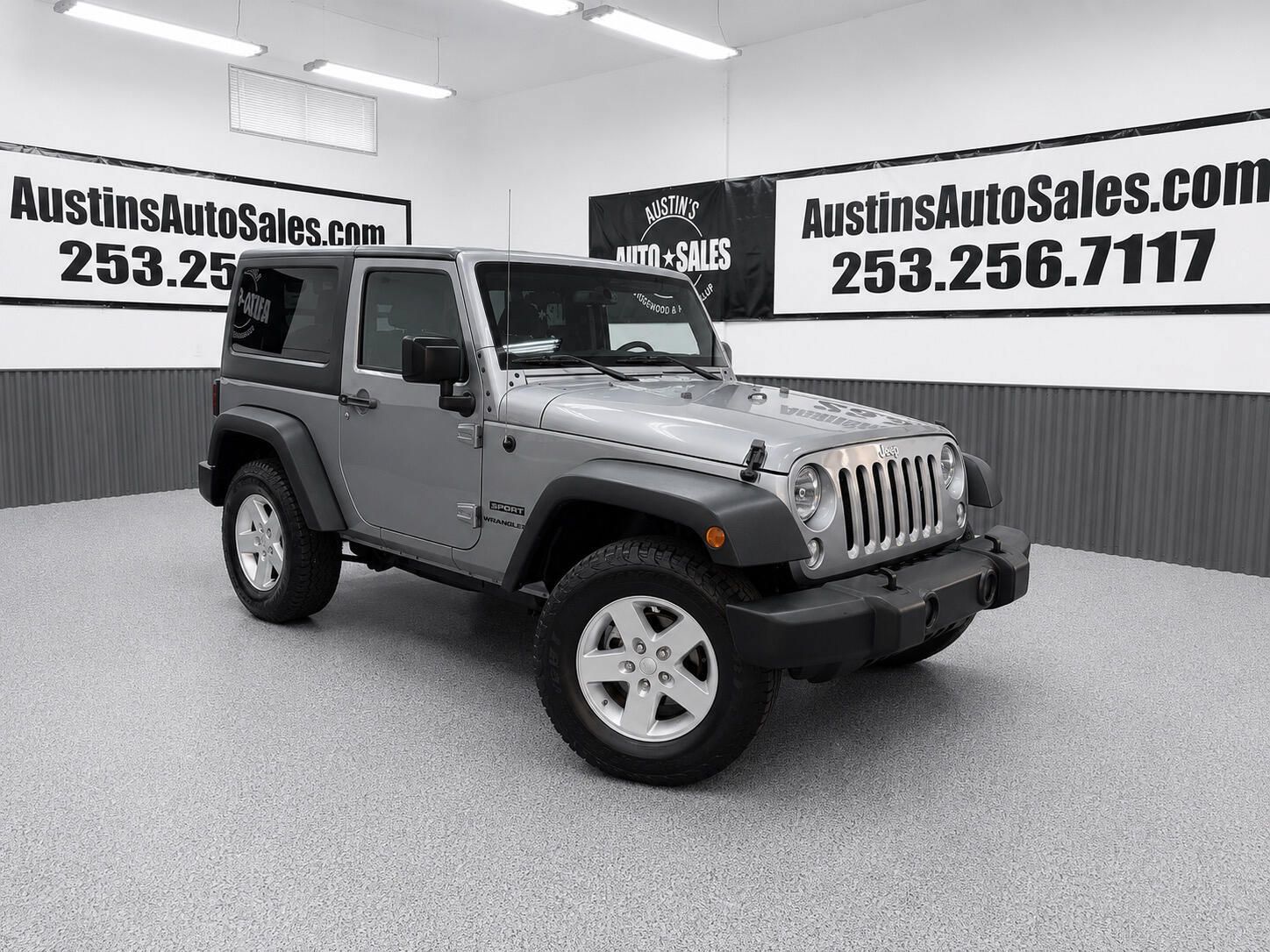 Used 2017 Jeep Wrangler Sport w/ Quick Order Package 24S AWD/4WD image 1