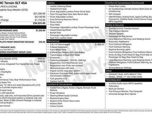 Used 2020 GMC Terrain SLT w/ Preferred Package FWD image 2