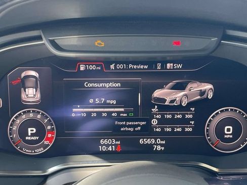 Certified 2023 Audi R8 V10 performance w/ Premium Package RWD image 14