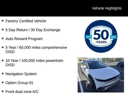 Certified 2023 Hyundai Ioniq 5 SE AWD/4WD image 5